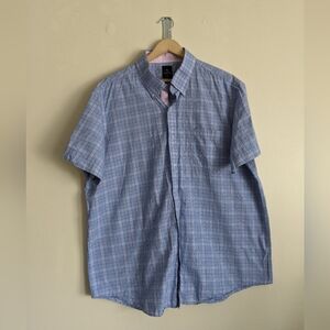Tailorbyrd Blue Casual Button Down Shirt 2XL